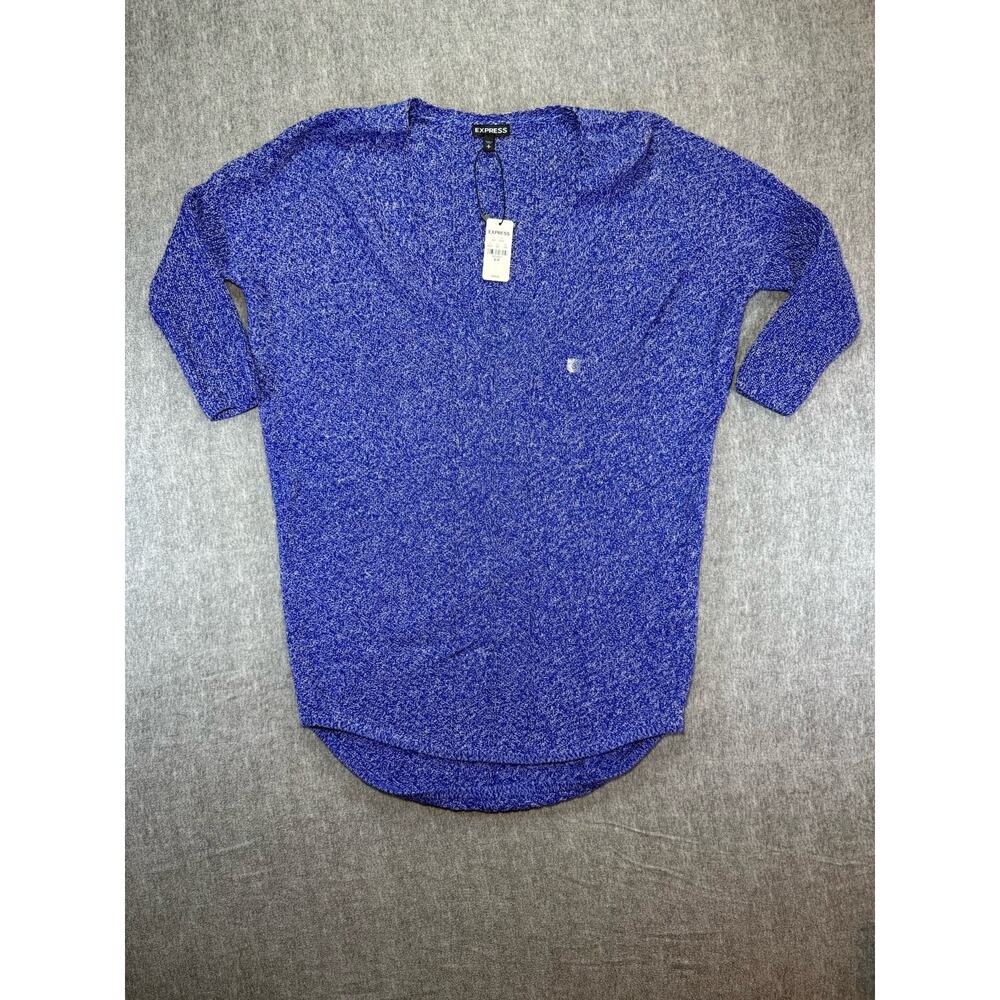 NWT Express Women’s Sweater-Small/Blue/V-Neck/Workwear